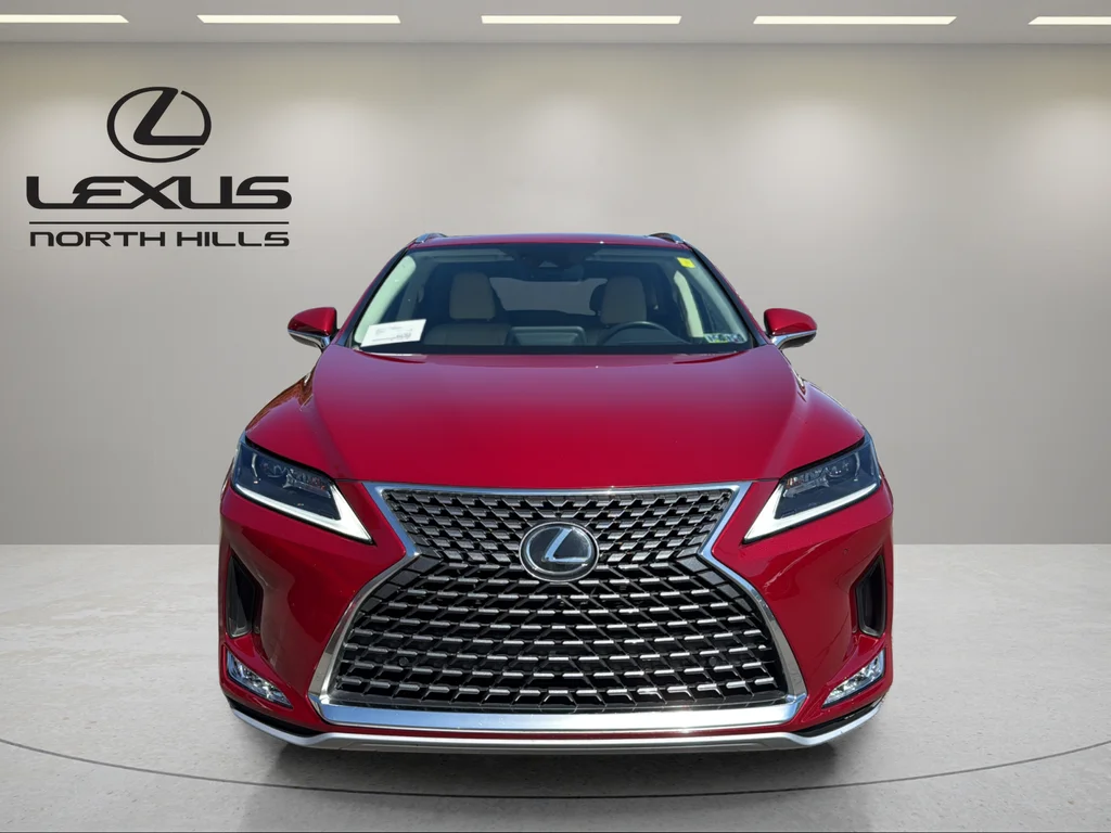 Certified Used 2022 Red Lexus 350 image 2