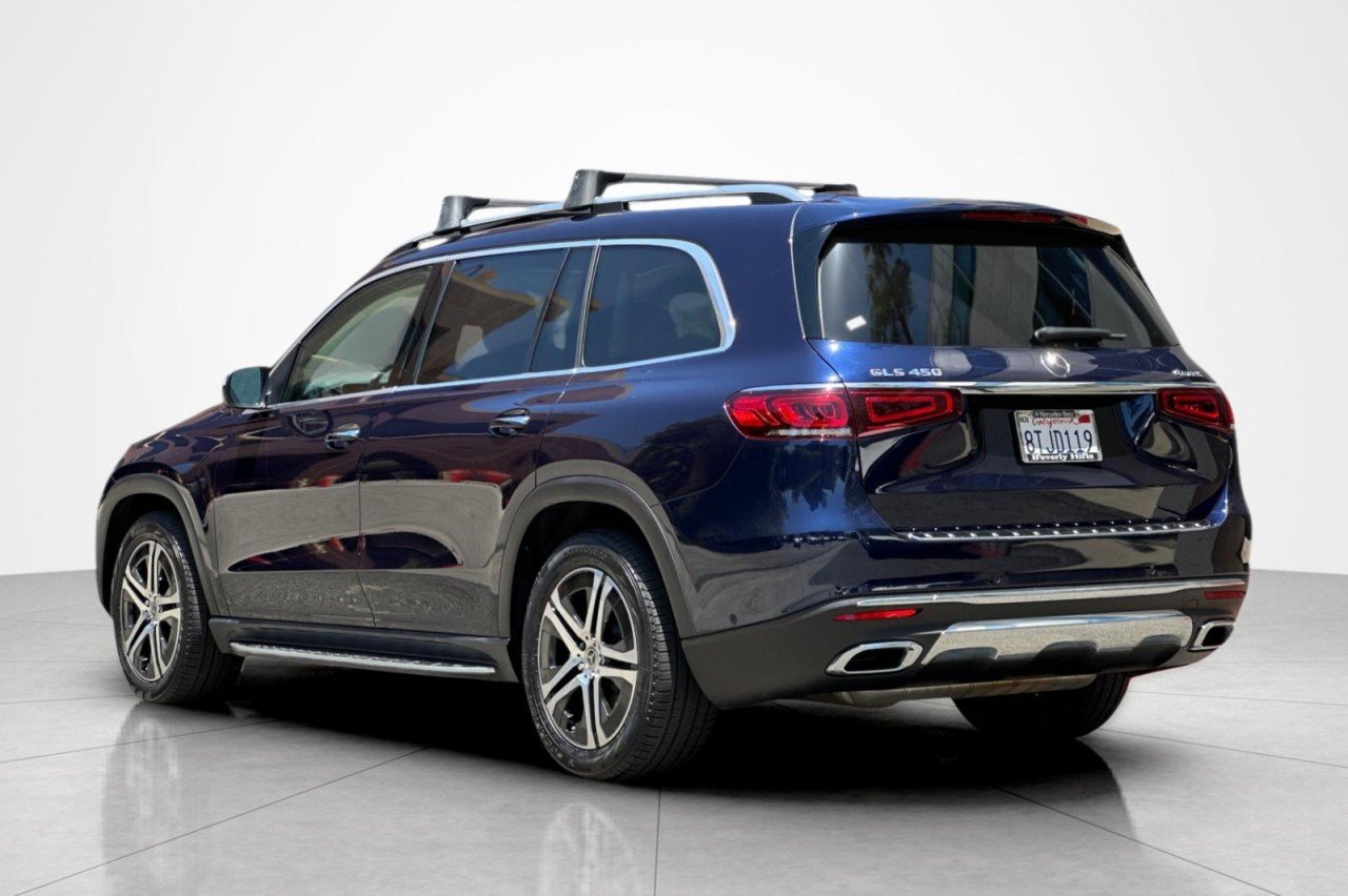 Used 2020 Lunar Blue Metallic Mercedes-Benz GLS 450 image 3