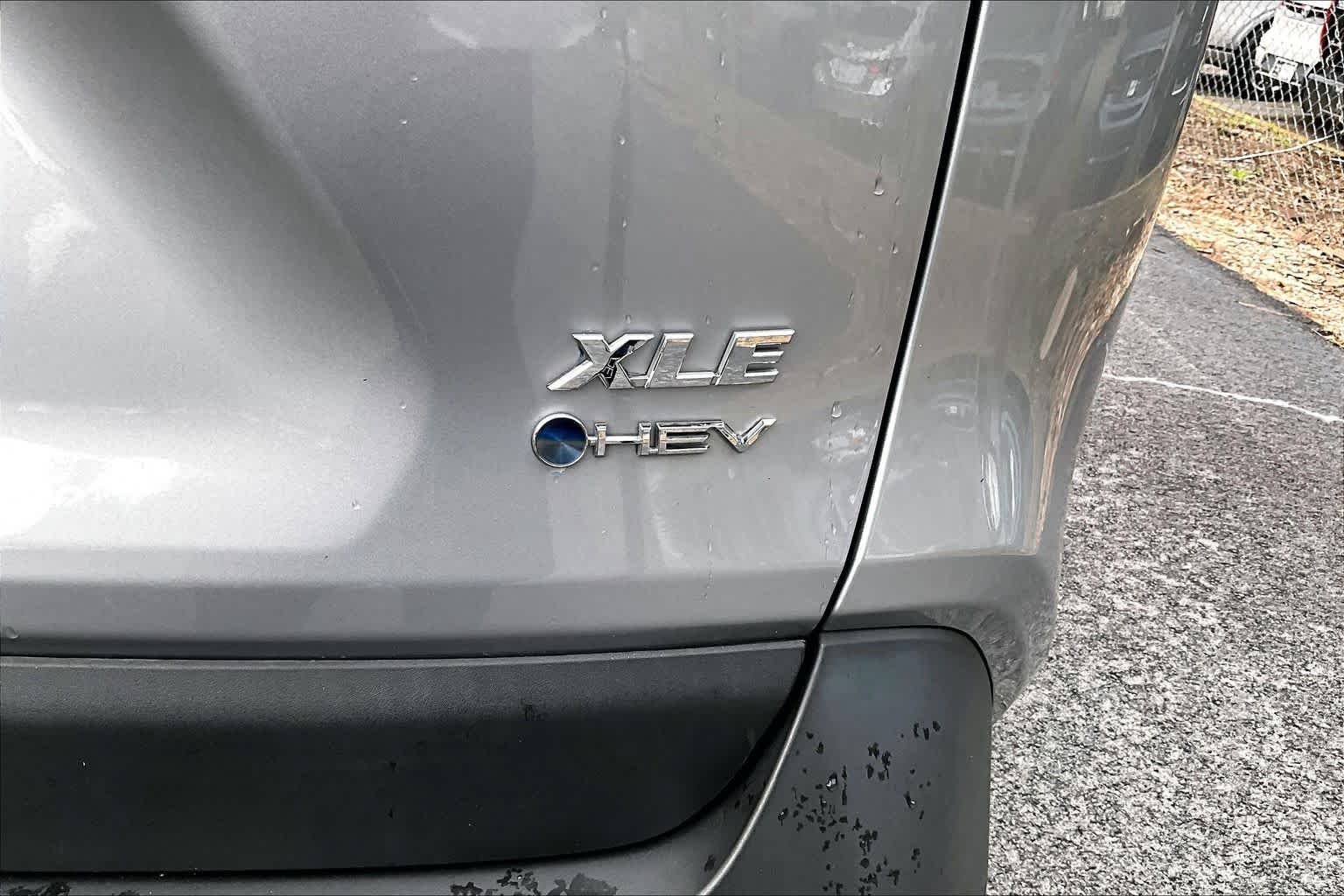 Used 2025 Silver Sky Metallic Toyota Hybrid XLE image 10