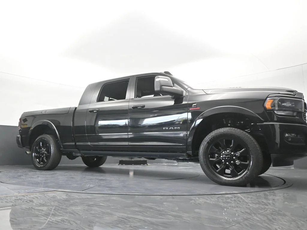 Used 2023 Diamond Black Crystal Pearlcoat Ram Limited image 75