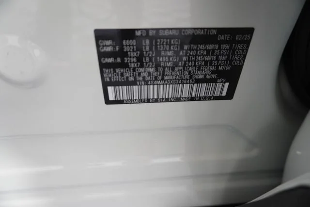 Used 2025 White Subaru Premium image 22