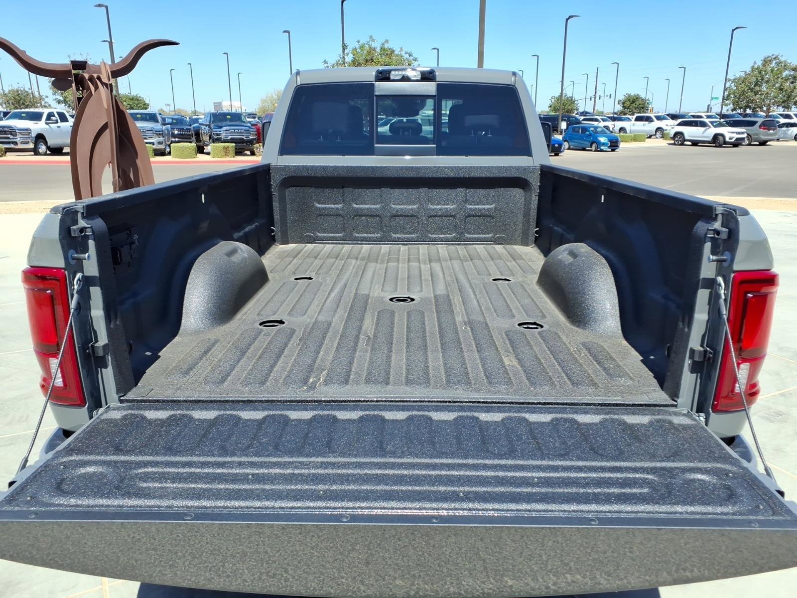 New 2026 Ceramic Gray Clear-Coat Exterior Paint RAM Laramie image 4