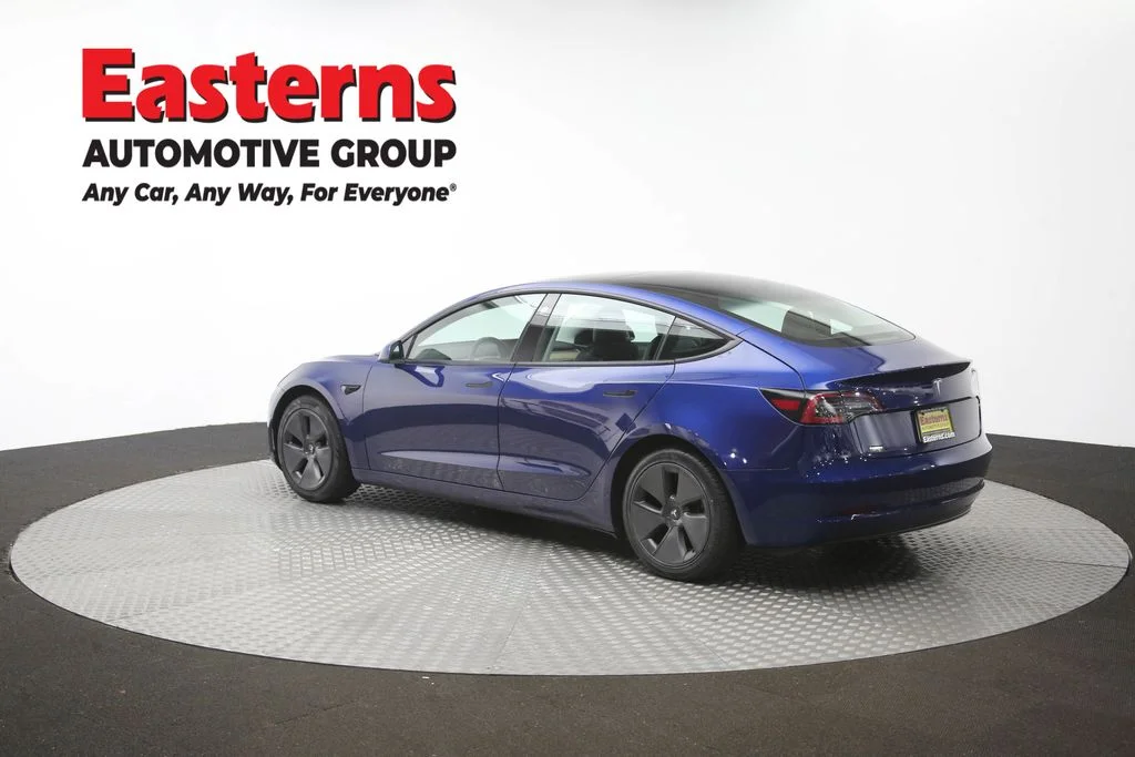 Used 2021 Blue Tesla Standard Range Plus image 58