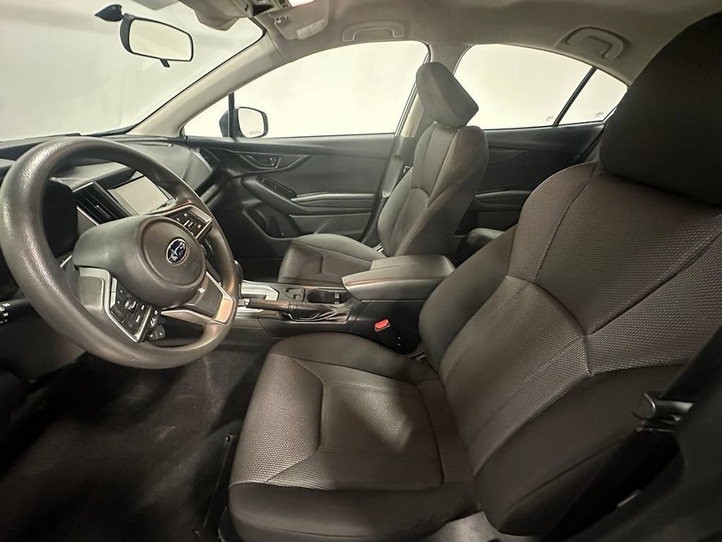 Used 2021 Crystal White Pearl Subaru Base image 3