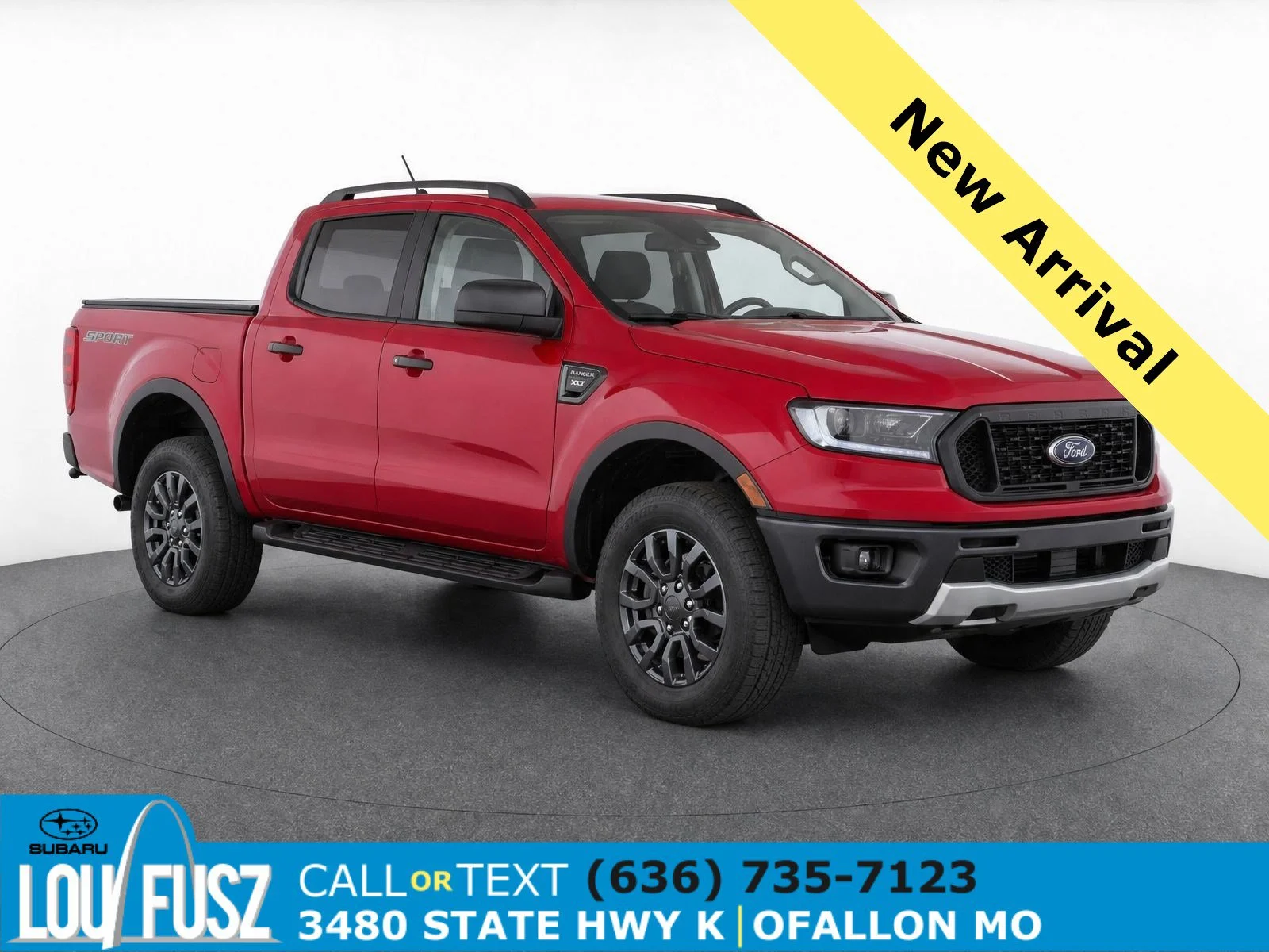 Used 2021 Red Ford  image 1