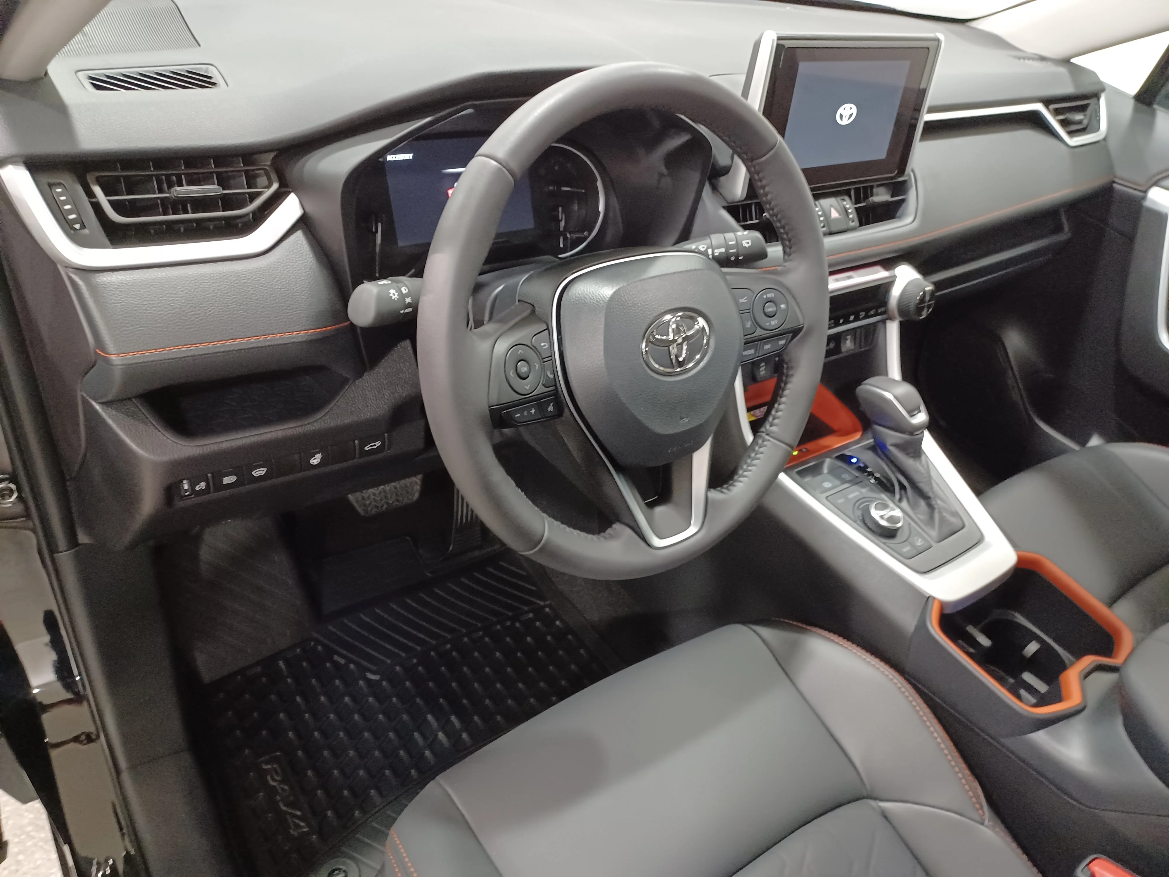 Certified Used 2025 Midnight Black Metallic Toyota Trail AWD*Adaptive Cruise | Htd Leather | Sunroof | Htd Wheel | Lane Keep Assist | Blind Spot Detect image 14