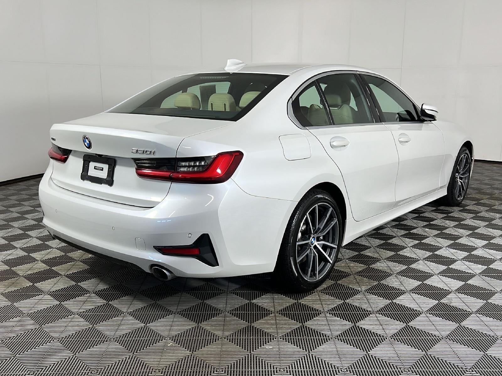 Used 2021 Mineral White Metallic BMW 330i xDrive image 5