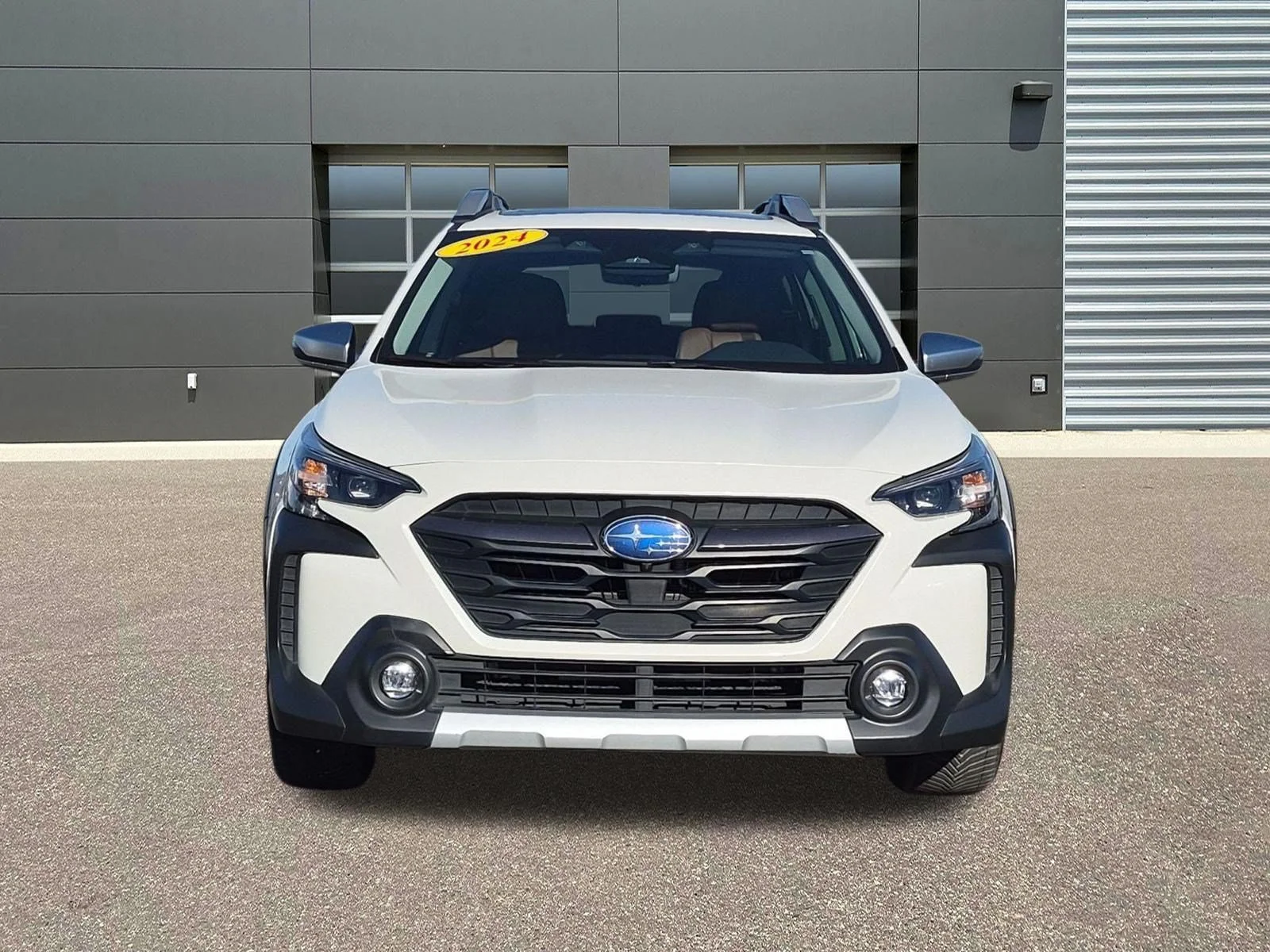 Used 2024 Crystal White Pearl Subaru Touring image 2