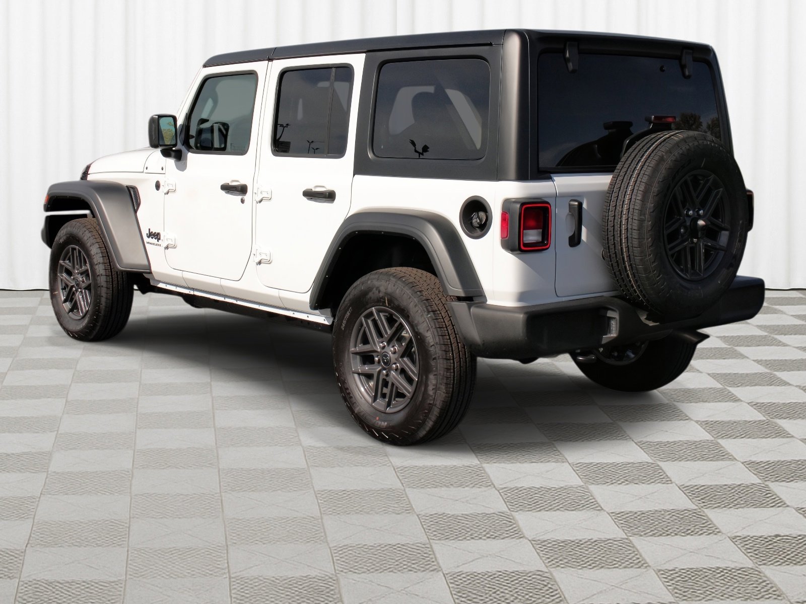 New 2026 Bright White Clear-Coat Exterior Paint Jeep Sport S image 31