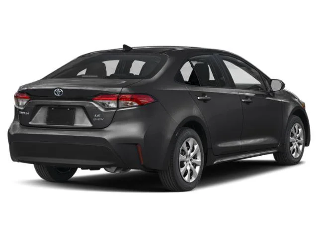 New 2026 Midnight Black Metallic Toyota Hybrid LE image 2