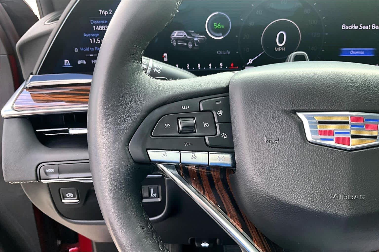 Used 2023 Radiant Red Tintcoat Cadillac RWD Premium Luxury image 20