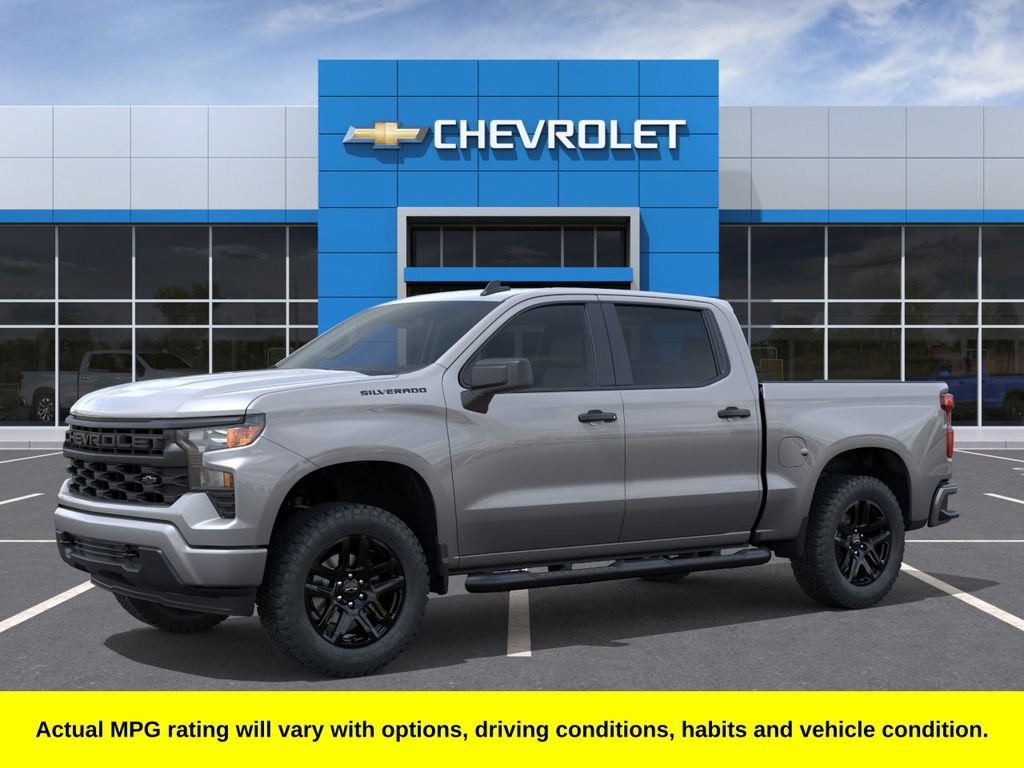 New 2026 Sterling Gray Metallic Chevrolet Custom image 2