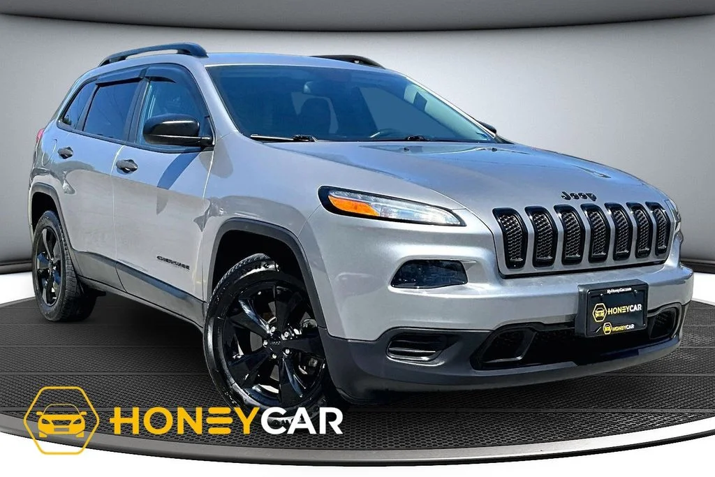 Certified Used 2017 Silver Jeep Sport image 1