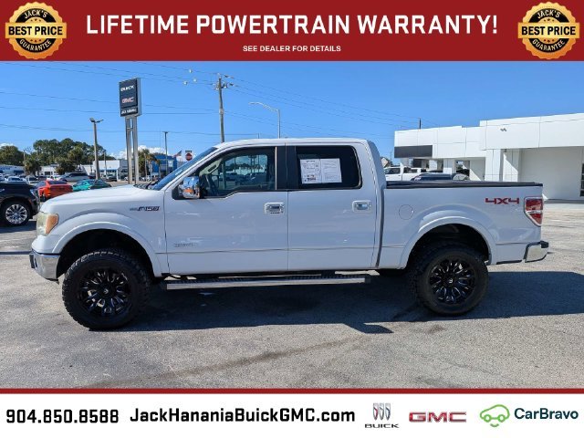 Used 2014 White Ford Lariat image 5