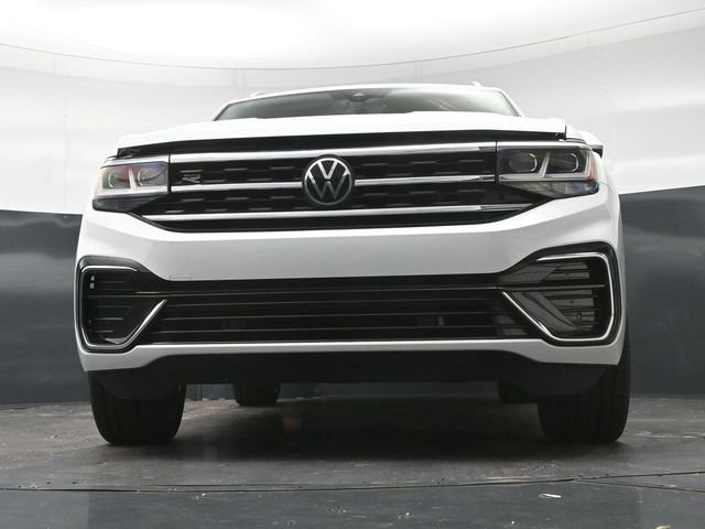 Used 2021 White Volkswagen 3.6L V6 SEL R-Line image 22