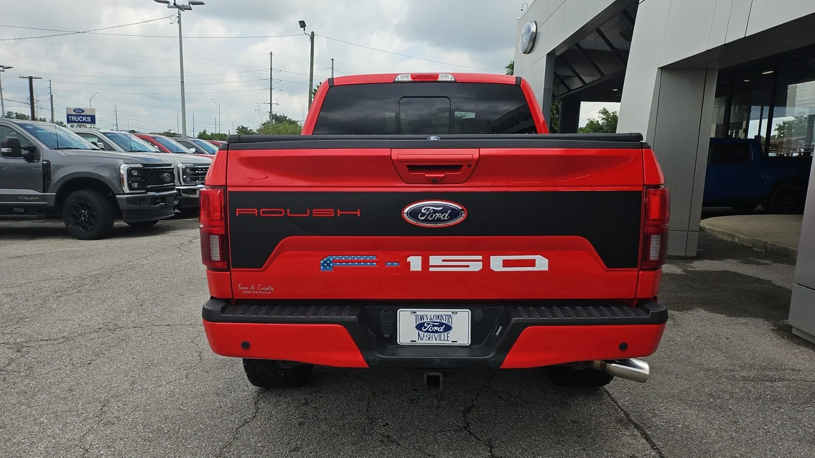 Used 2019 Red Ford Roush Supercharged 4WD image 4