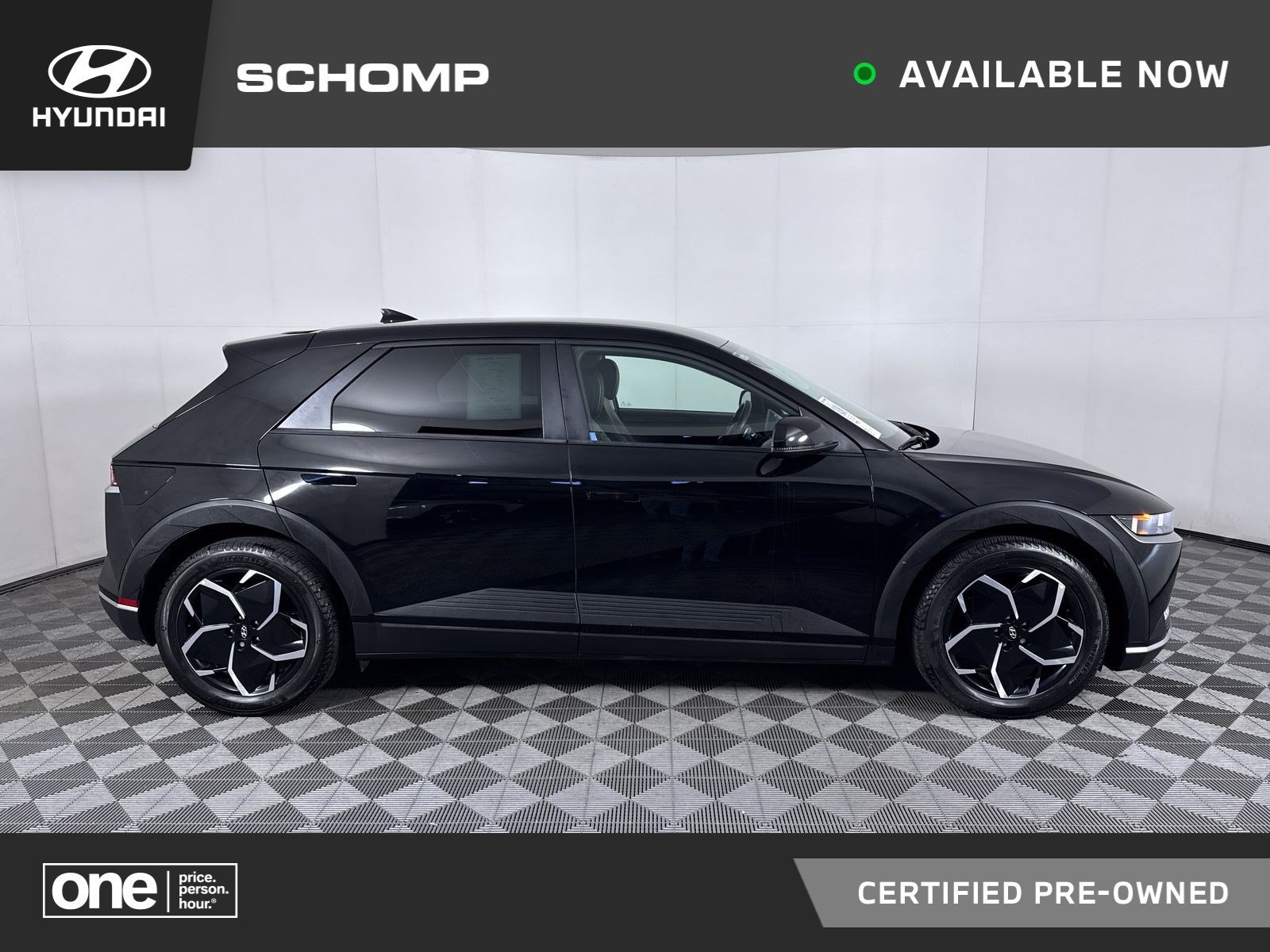 Certified Used 2023 Abyss Black Hyundai SEL image 1