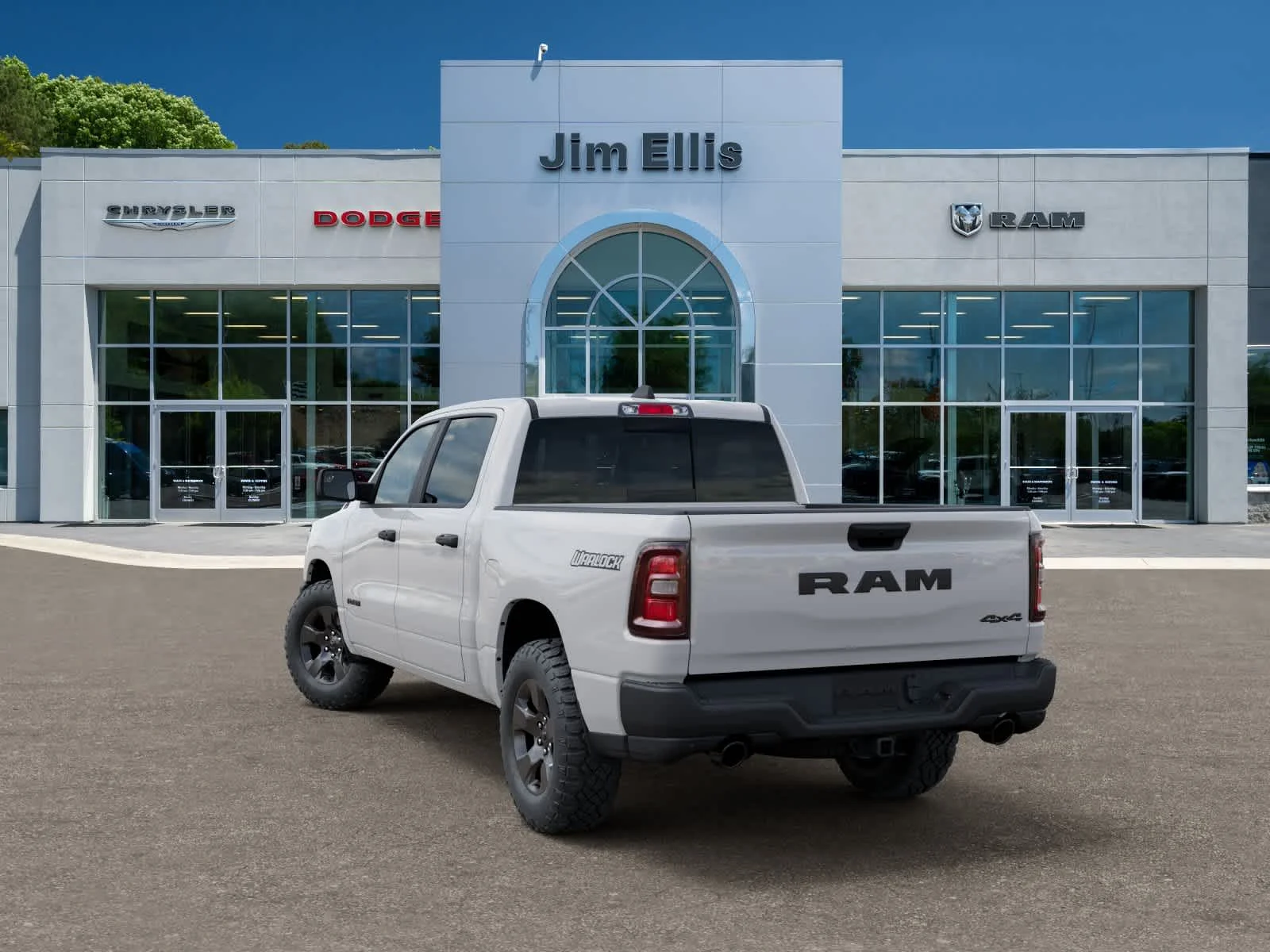New 2026 Bright White Clear-Coat Exterior Paint RAM Warlock image 3
