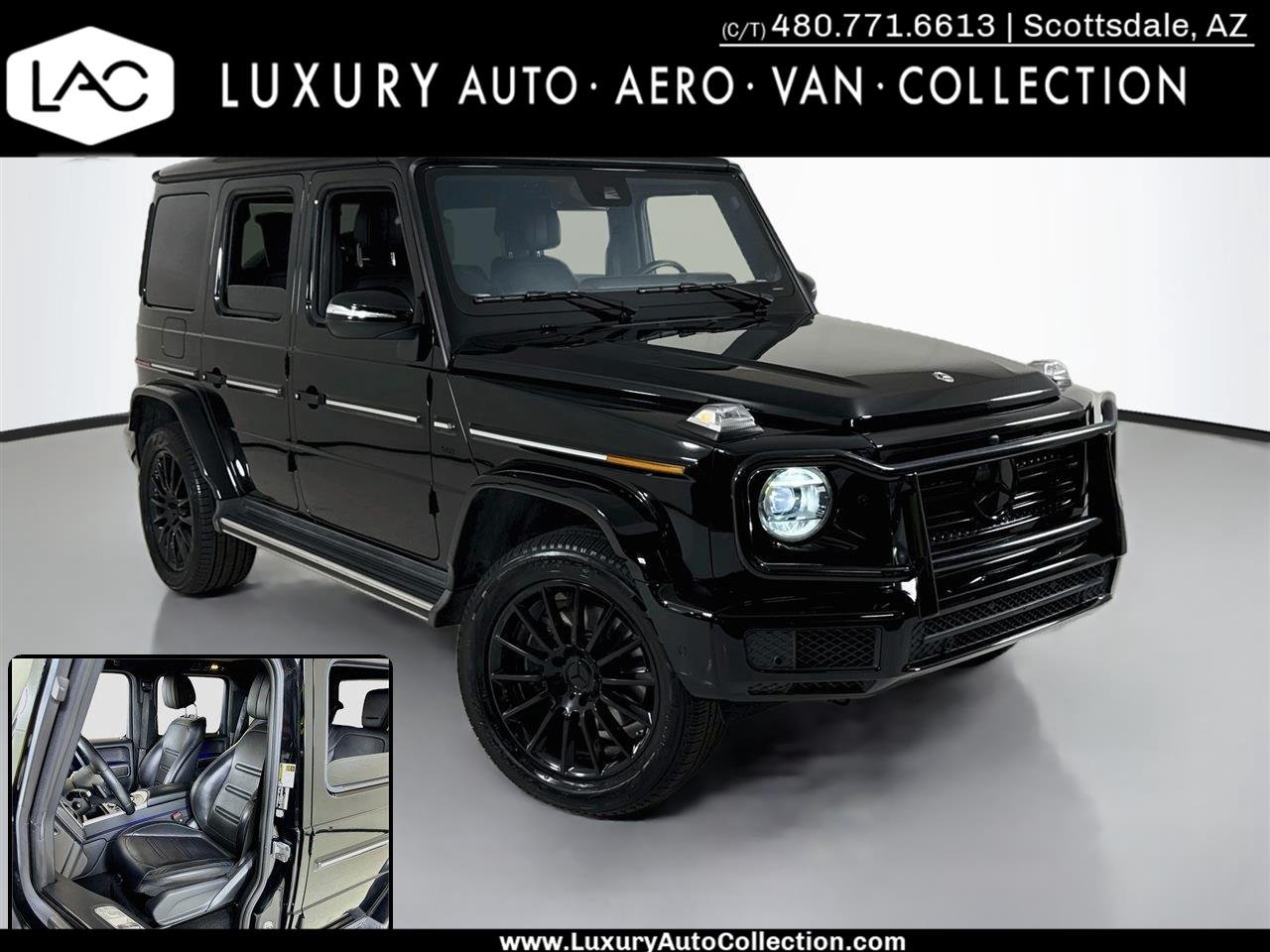 Used 2022 Black Mercedes-Benz G 550 | Exclusive Int Pkg | AMG® Line | One Owner image 1
