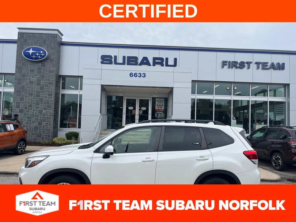 Certified Used 2021 White Subaru Premium image 1