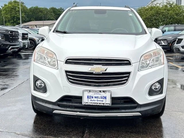 Used 2015 Chevrolet Trax LTZ with VIN 3GNCJTSB9FL229757 for sale in Dixon, IL