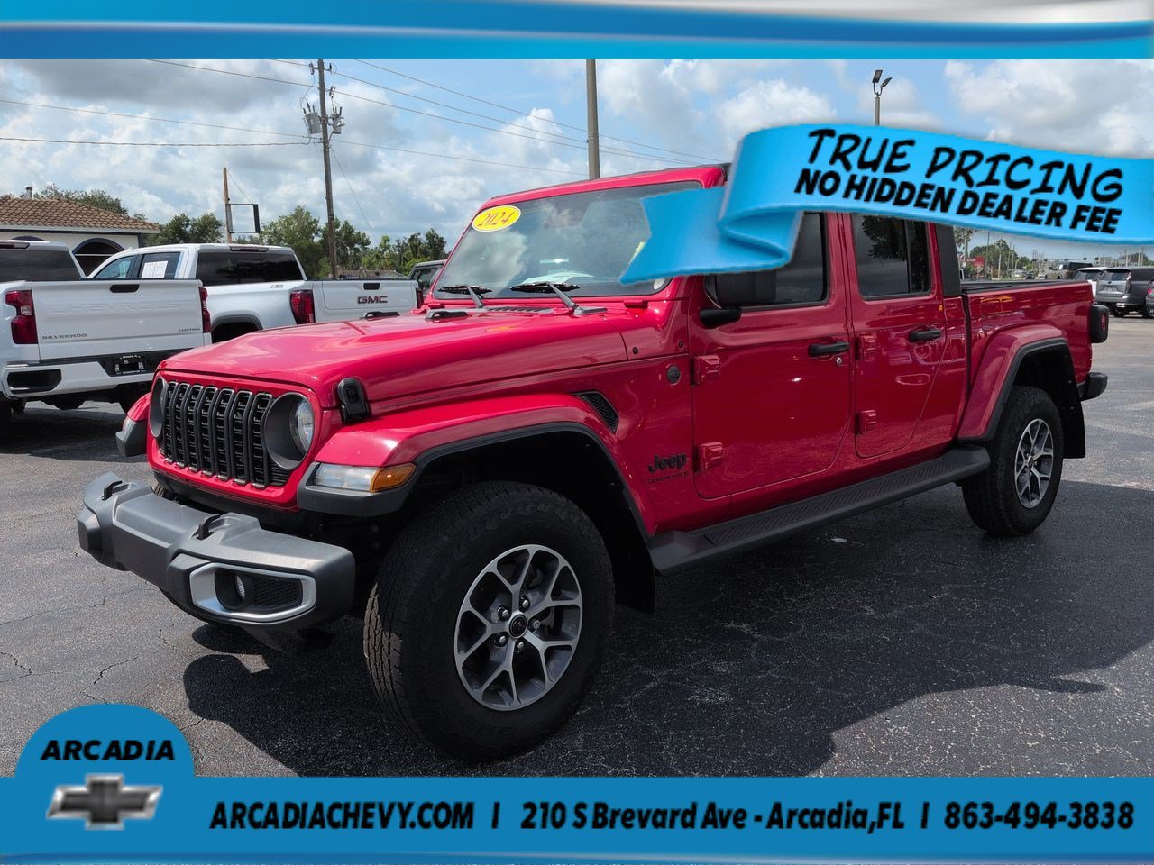Used 2024 Firecracker Red Clearcoat Jeep Sport S image 8