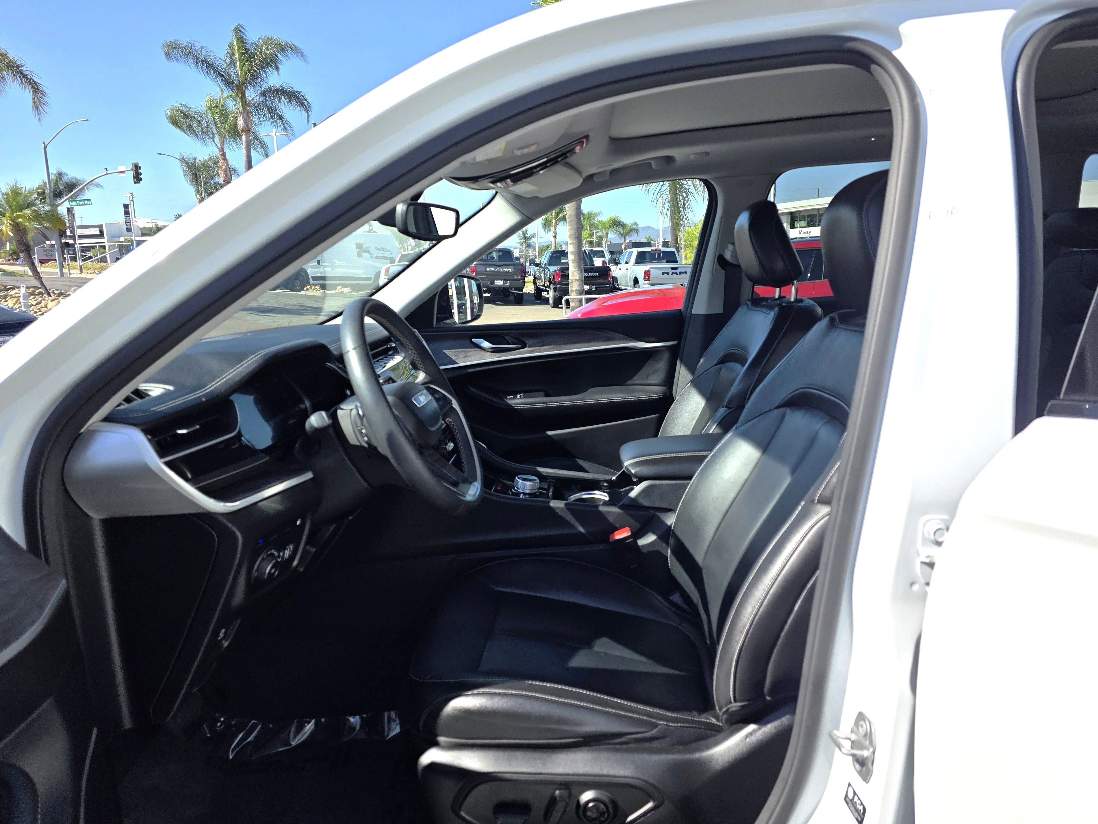 Used 2023 Bright White Clearcoat Jeep 4xe image 11