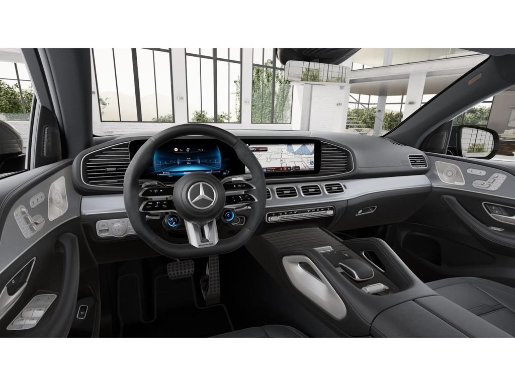 New 2026 Cirrus Silver Metallic Mercedes-Benz AMG® GLE 53 4MATIC+ Coupe image 3