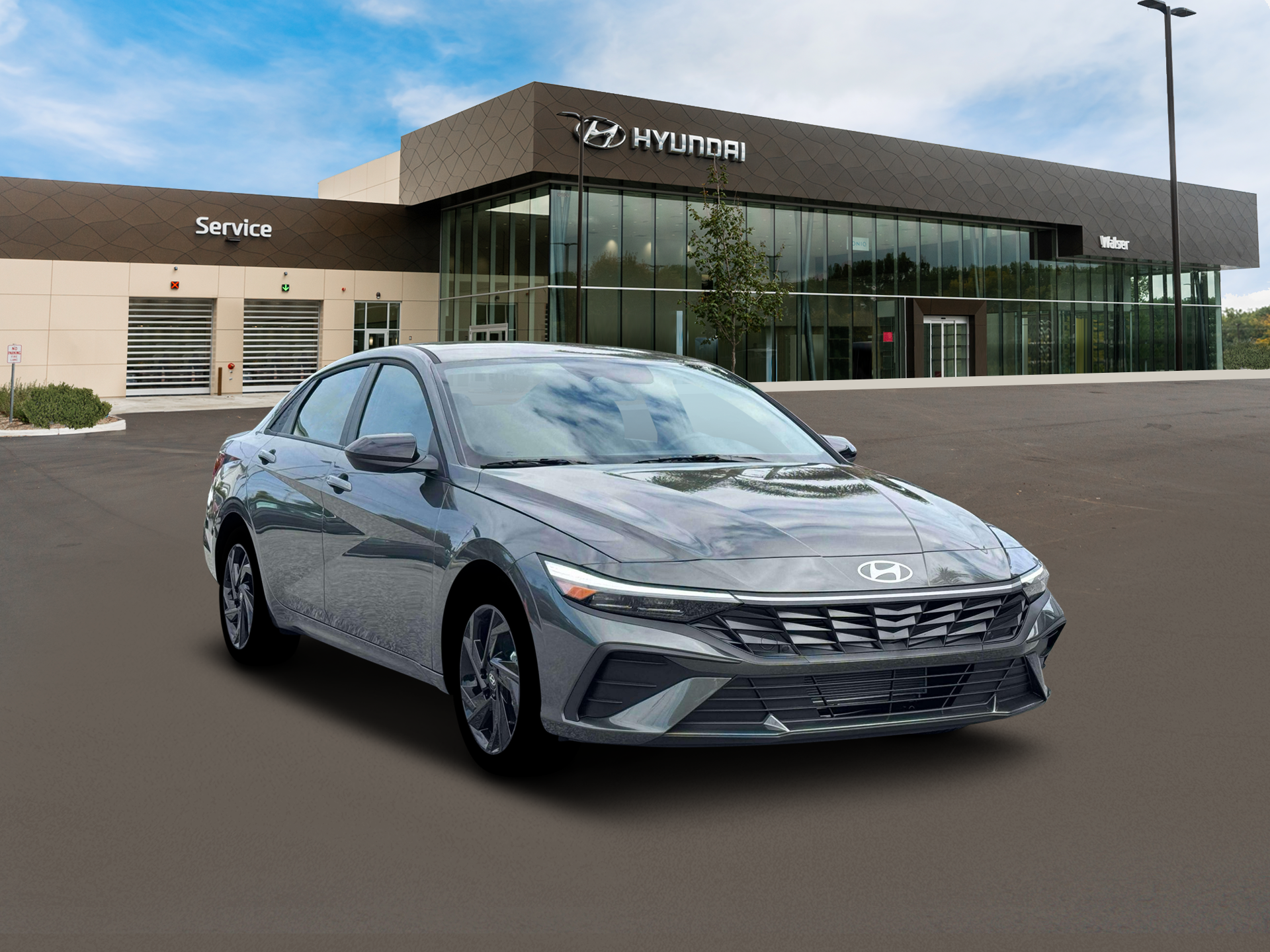 New 2026 Amazon Gray Hyundai SEL Sport Sedan FWD image 31