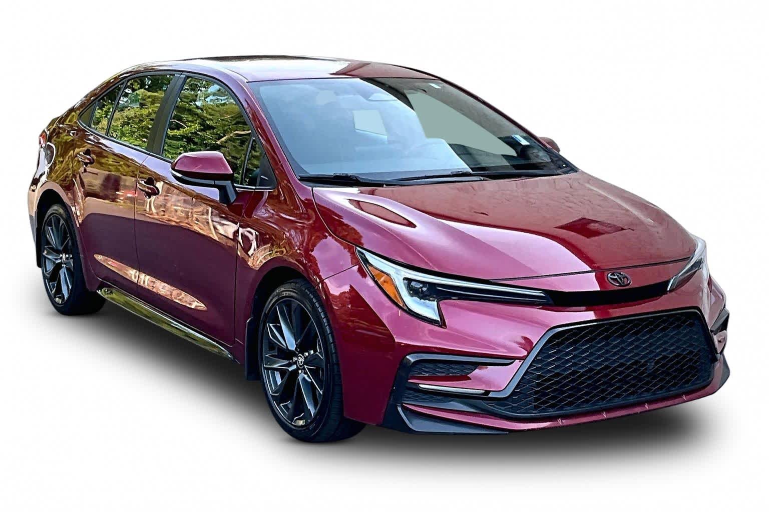 Used 2025 Ruby Flare Pearl Toyota SE image 3