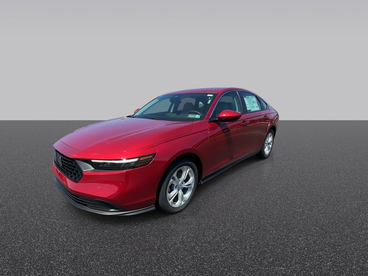 New 2026 Radiant Red Metallic Honda LX CVT image 4
