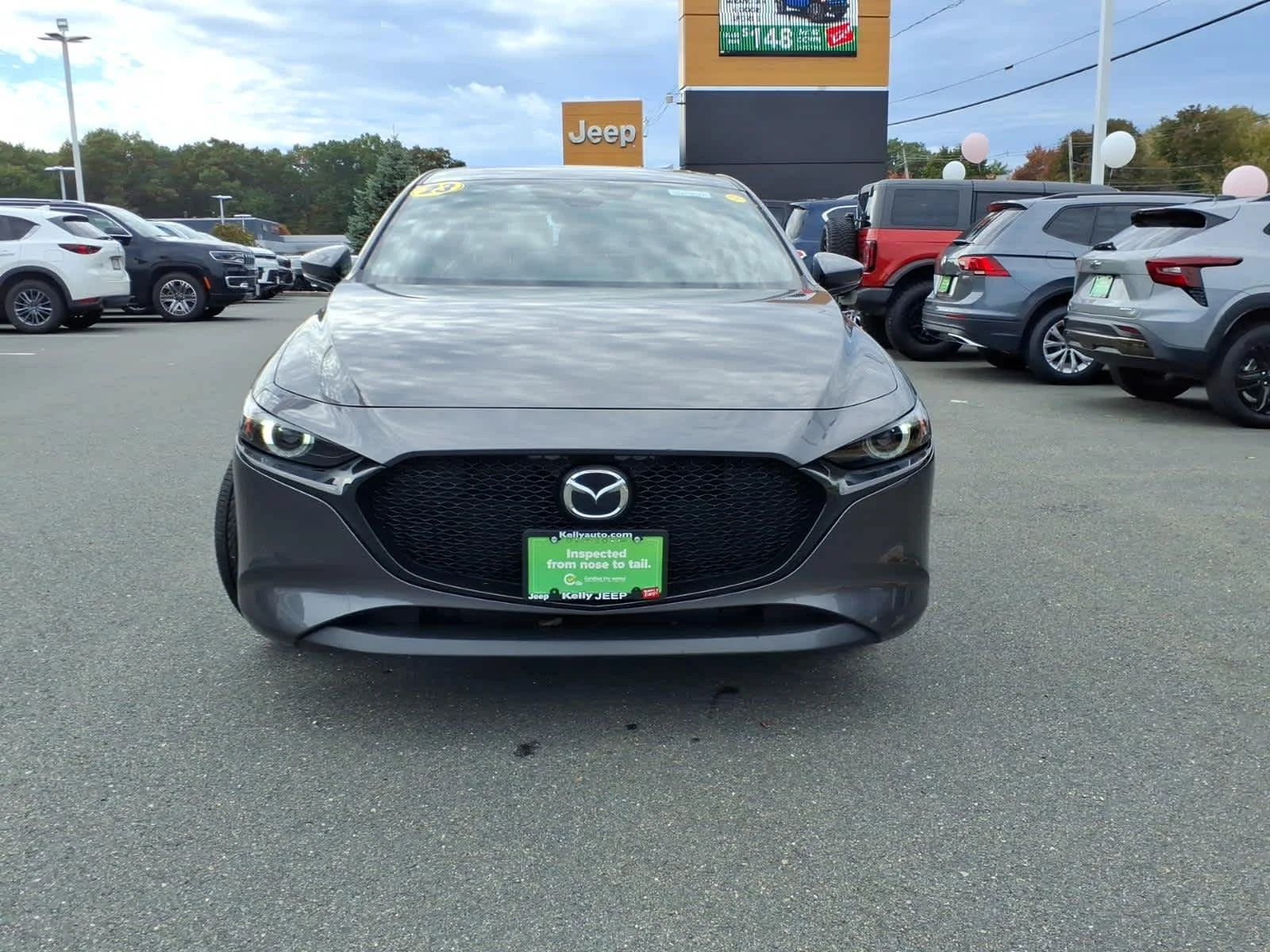 Certified Used 2023 Machine Gray Metallic Mazda 2.5 S Premium image 3