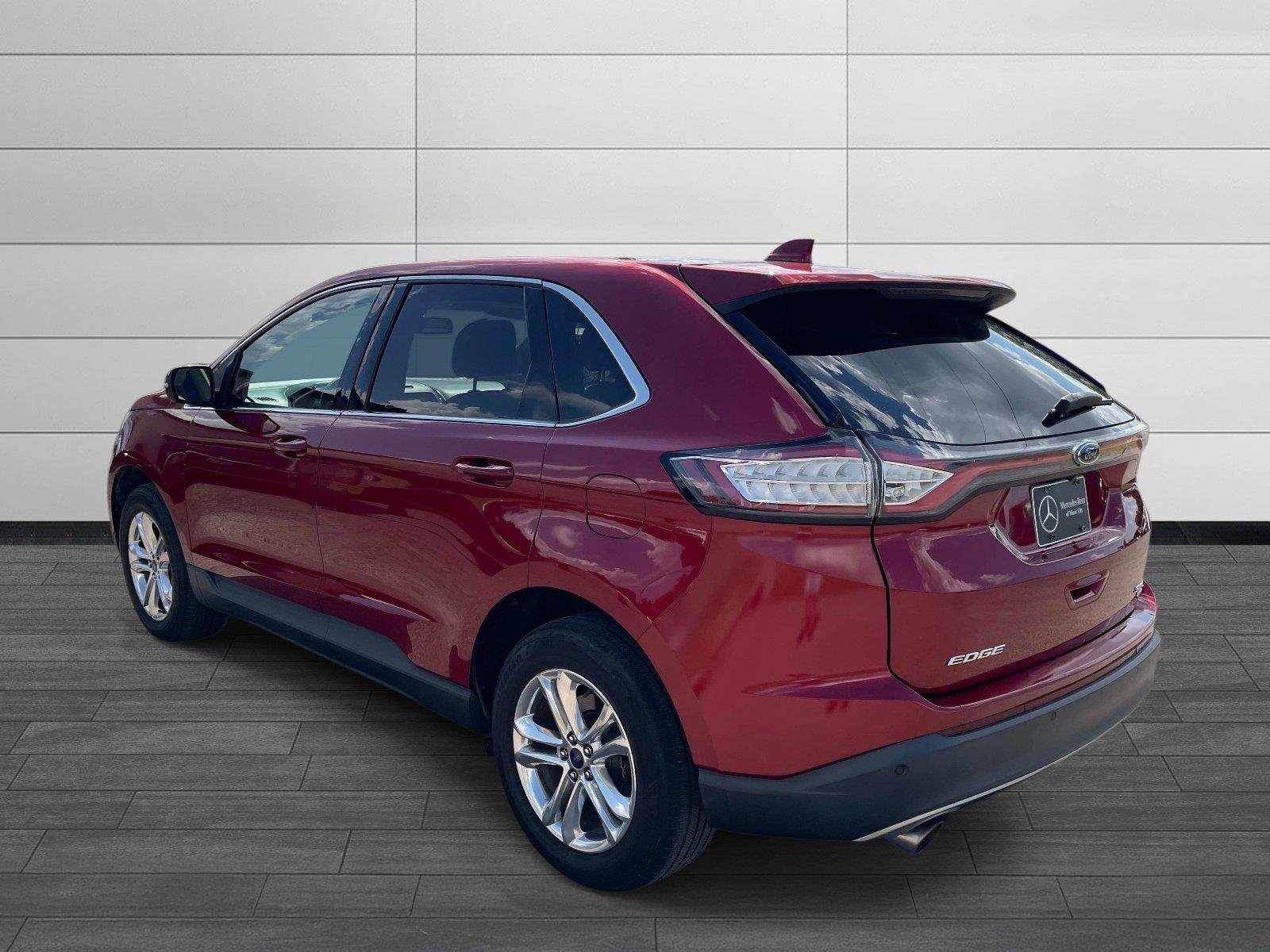 Used 2015 Ruby Red Metallic Tinted Clearcoat Ford SEL image 5