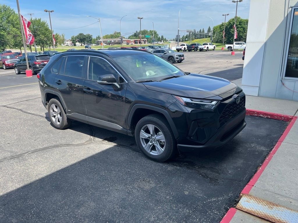 Used 2025 Toyota RAV4 XLE with VIN JTMRWRFV4SJ065301 for sale in Fergus Falls, Minnesota