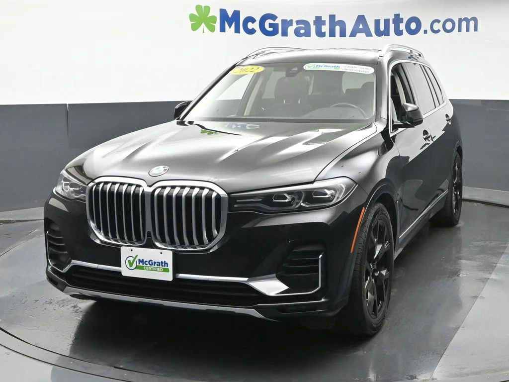 Certified Used 2022 Black BMW xDrive40i image 27
