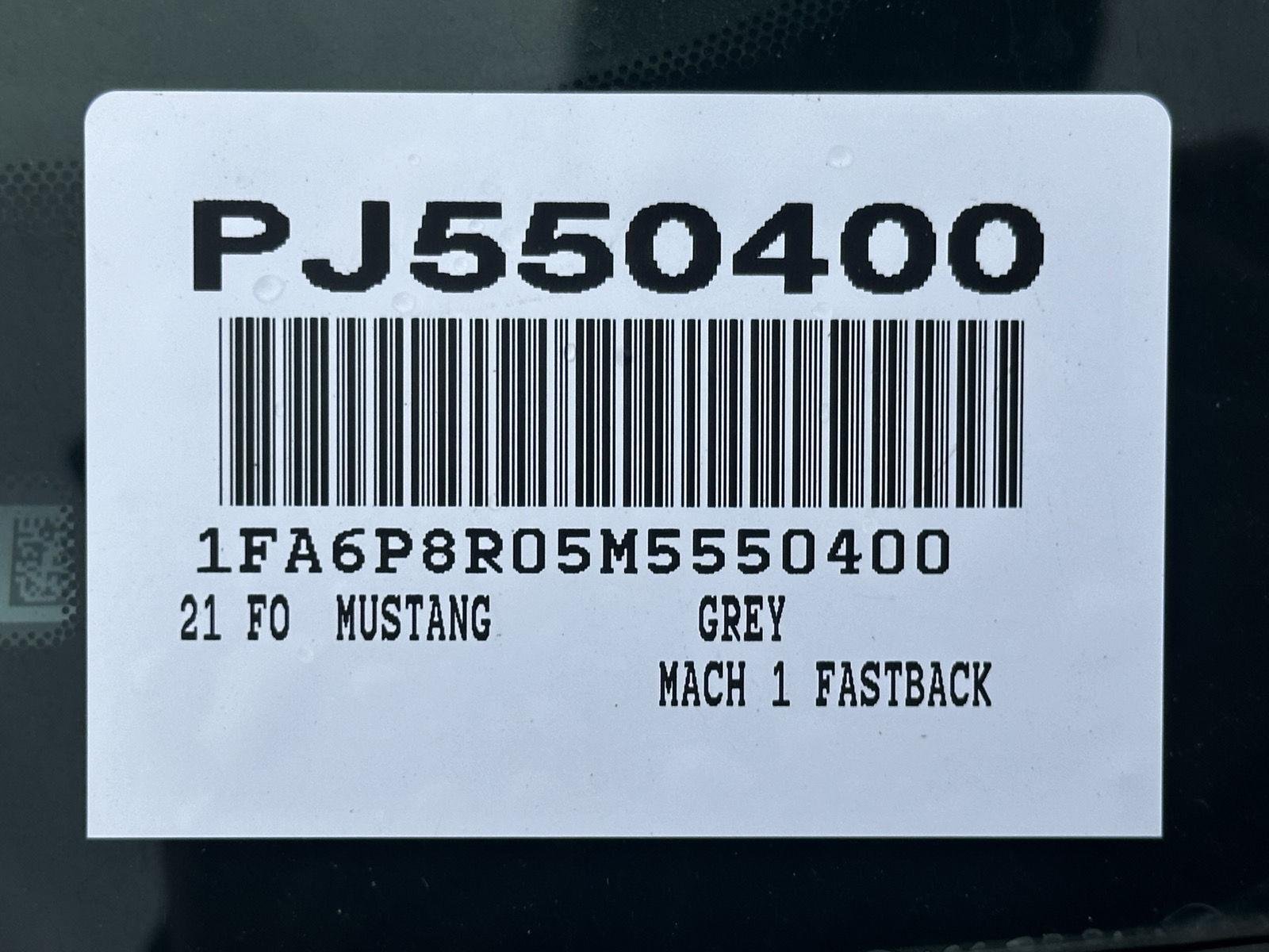 Used 2021 Fighter Jet Gray Ford Mach 1 image 15