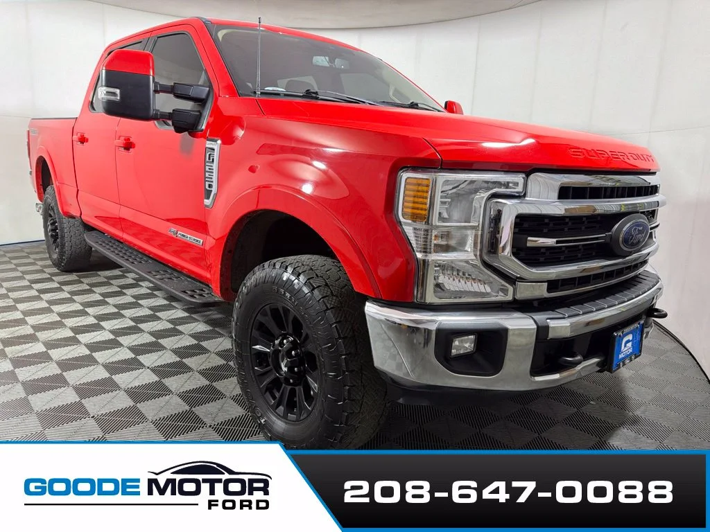 Used 2020 Race Red Ford Lariat image 2