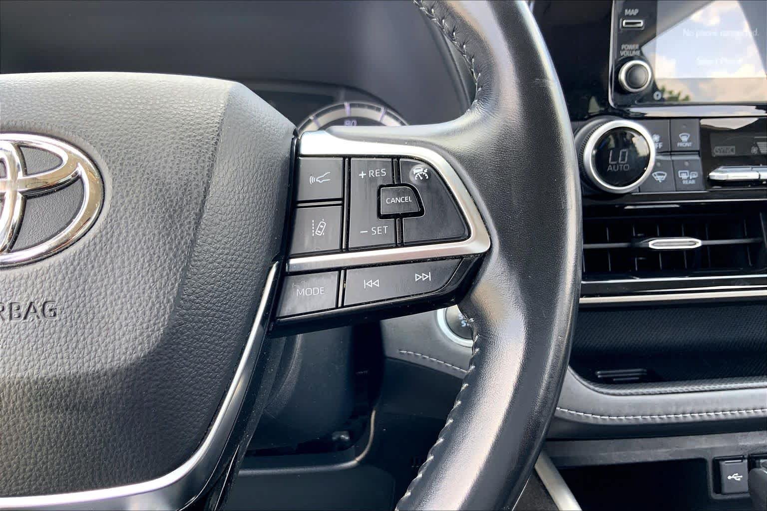 Used 2021 Magnetic Gray Metallic Toyota LE image 24