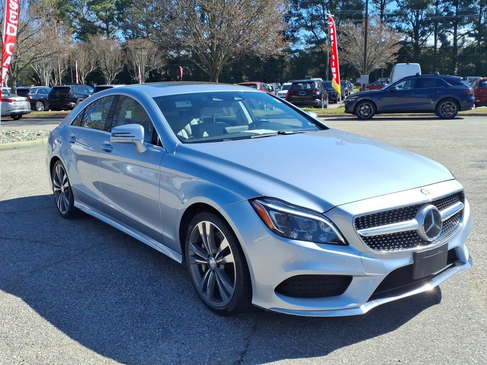 Used 2017 Iridium Silver Metallic Mercedes-Benz CLS 550 image 3