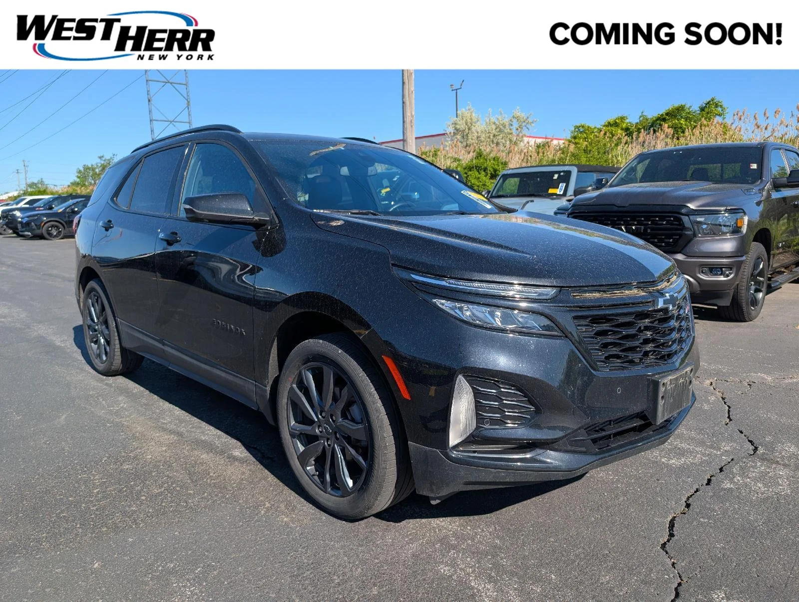 Used 2024 Mosaic Black Metallic Chevrolet RS image 1
