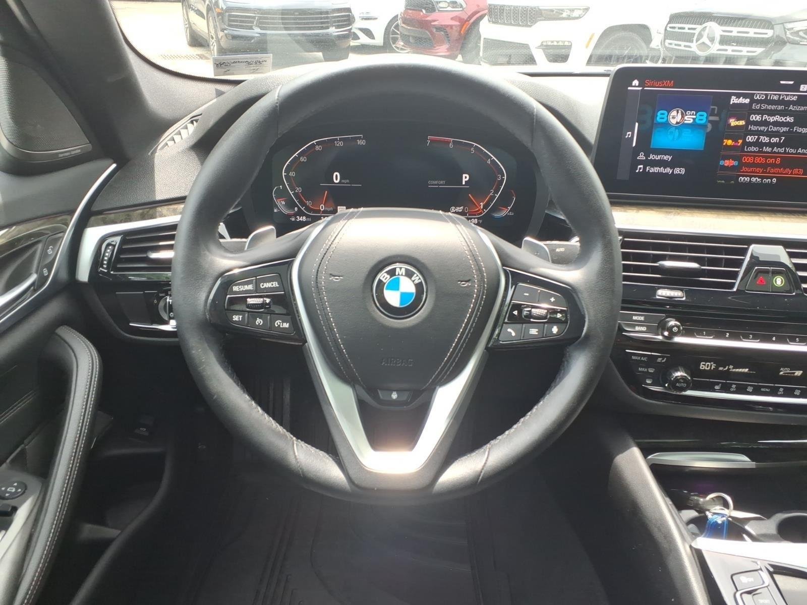 Used 2023 Skyscraper Gray Metallic BMW 530i image 12