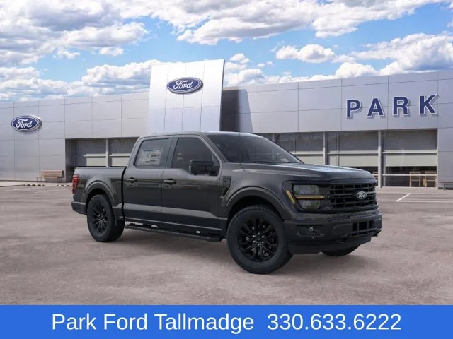 New 2026 Agate Black Metallic Ford XLT image 7