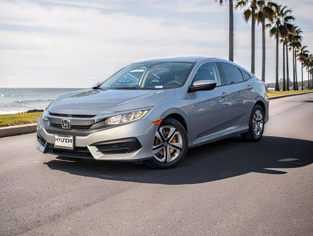 Used 2018 Honda Civic LX with VIN 2HGFC2F53JH598065 for sale in El Cajon, CA