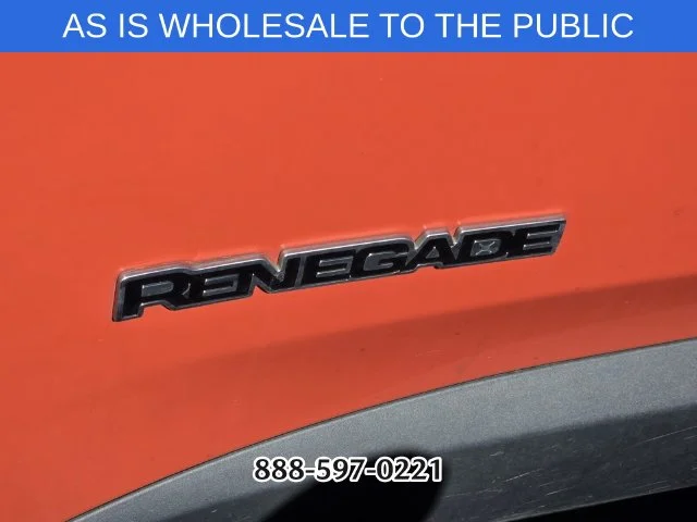 Used 2017 Orange Jeep Sport image 2