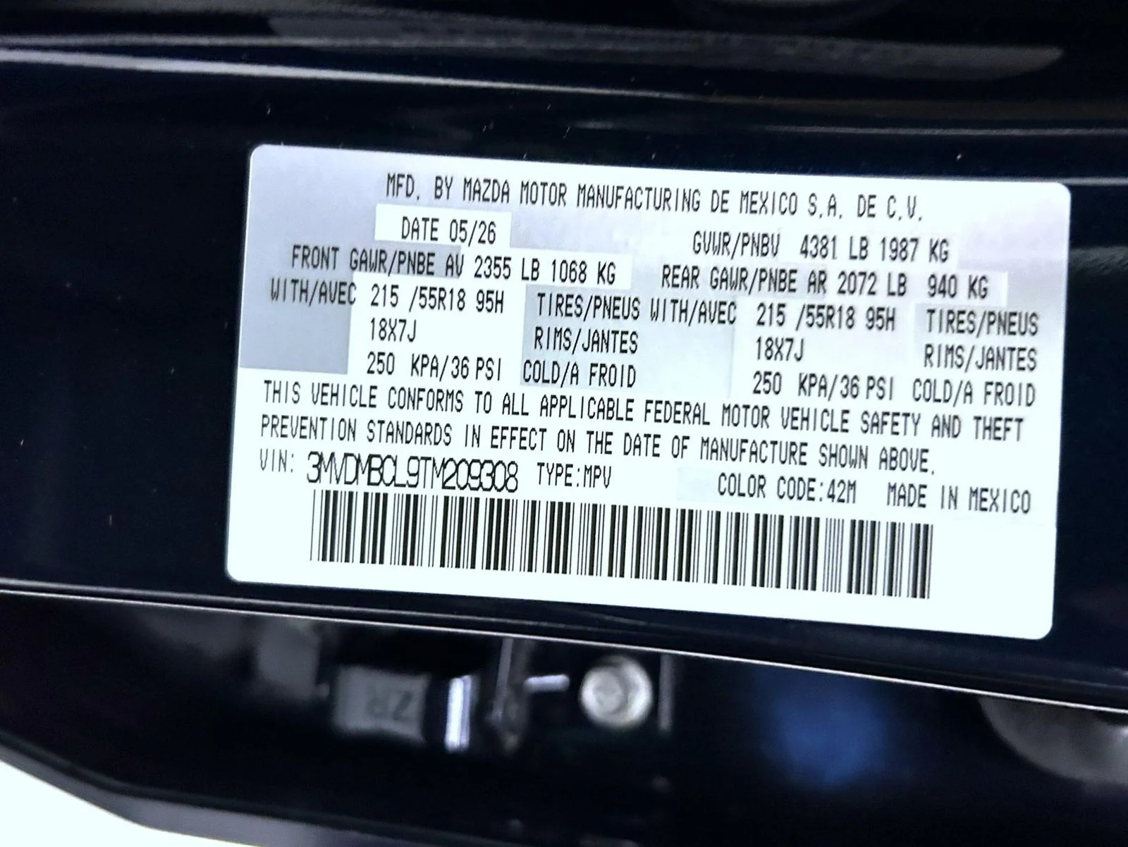 New 2026 Deep Crystal Blue Mica Mazda 2.5 S Preferred AWD image 26