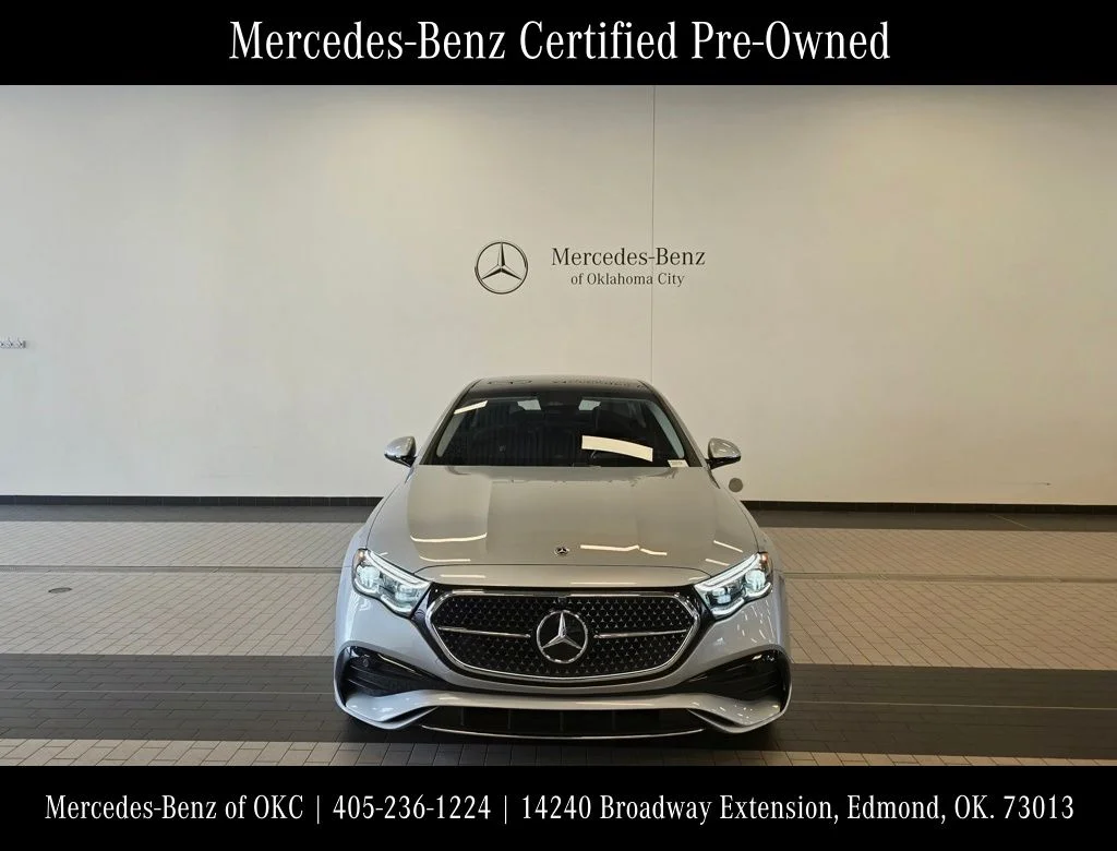 Certified Used 2025 Silver Mercedes-Benz E 350 image 2