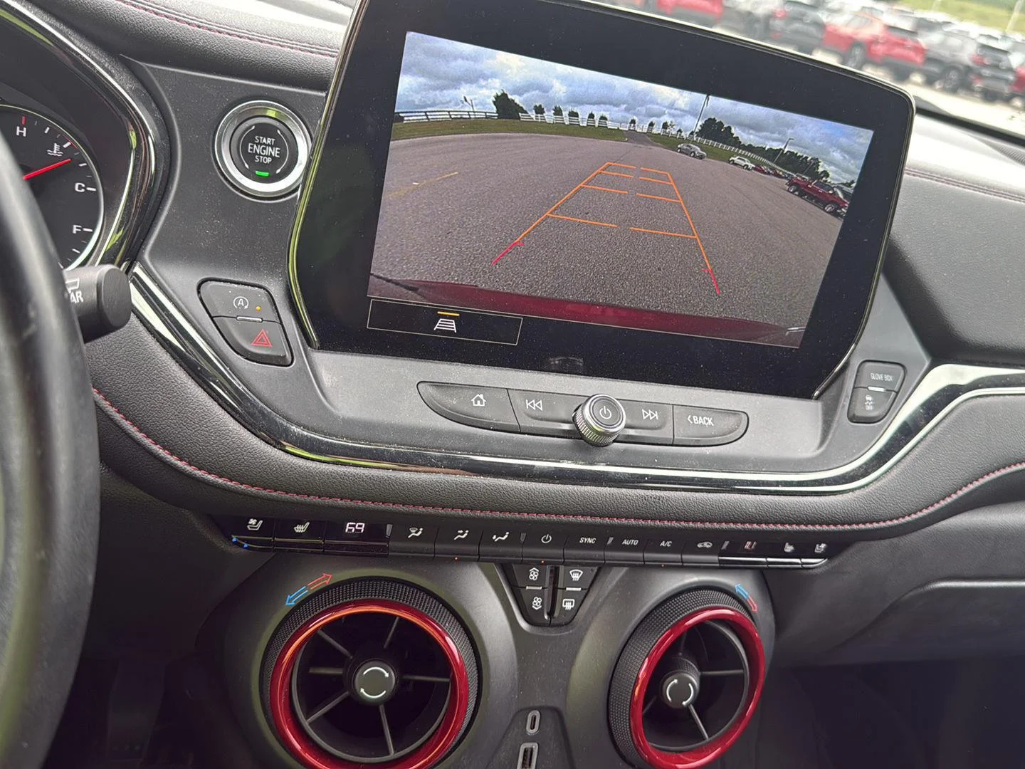Used 2023 Radiant Red Tintcoat Chevrolet RS image 12