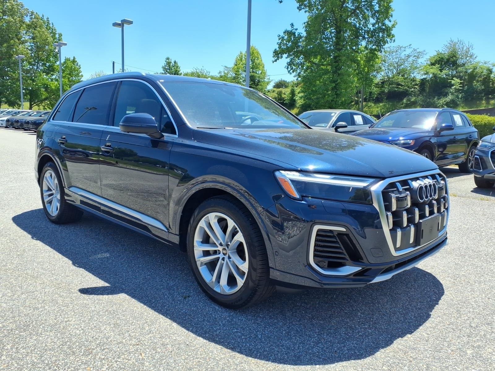 Used 2025 Waitomo Blue Metallic Audi Premium Plus image 4