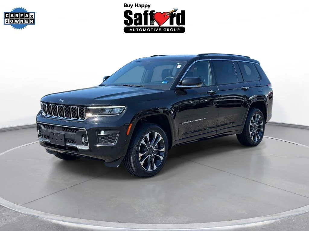 Used 2023 Black Jeep Overland image 1