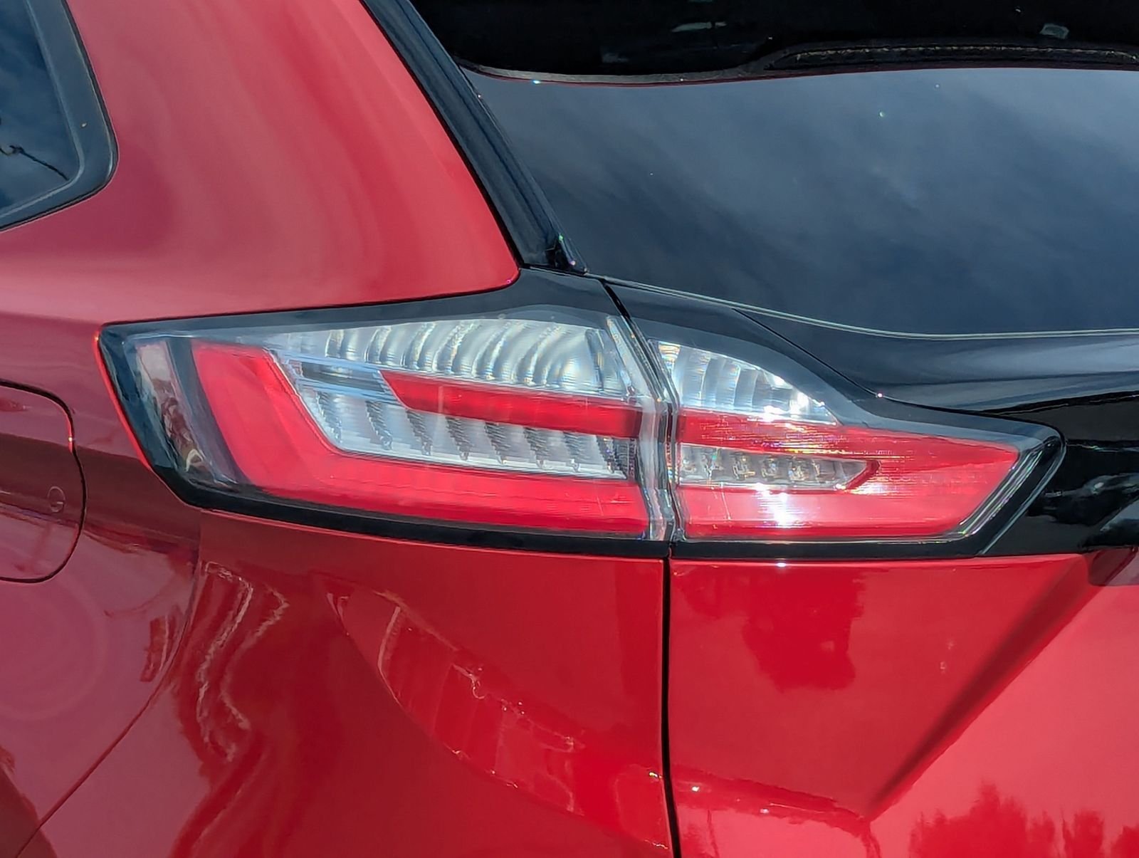 Certified Used 2022 Red Metallic Ford ST Line image 10